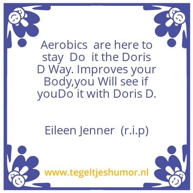 Tegeltje: Doris D