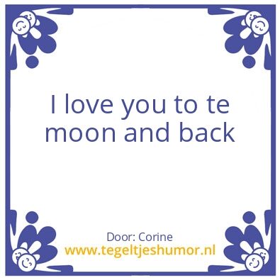 Tegeltje: Corine