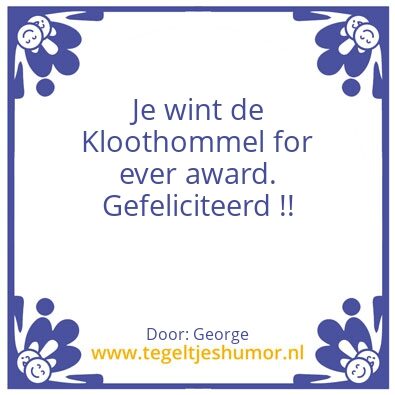 Tegeltje: KH