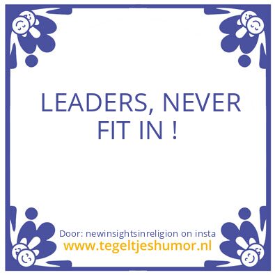 Tegeltje: Do You Also ?