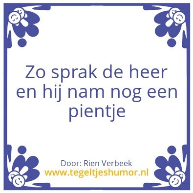 Tegeltje: afscheid