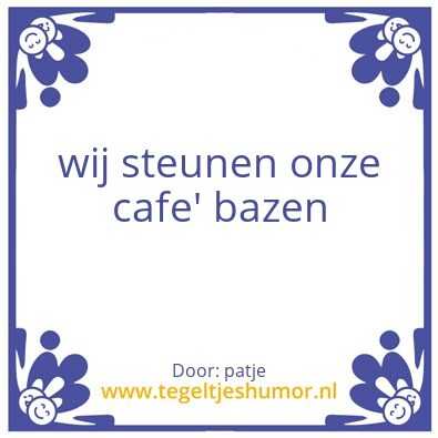 Tegeltje: schol