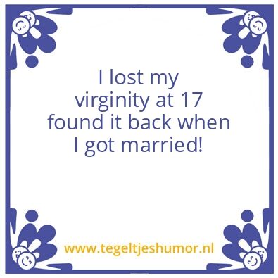 Tegeltje: Dus ook….