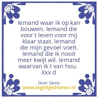 Tegeltje: Michel