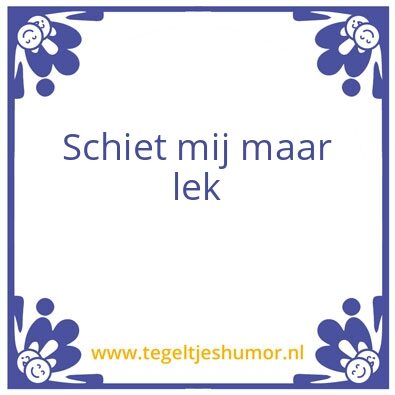 Tegeltje: Bier