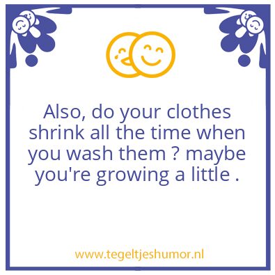 Tegeltje: Shrink.