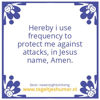 Tegeltje: frequency