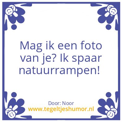 Tegeltje: Diss