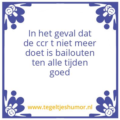 Tegeltje: Ccr