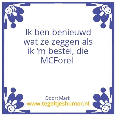 Tegeltje: Forel