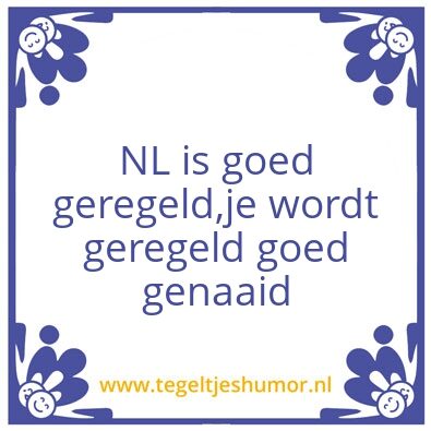 Tegeltje: NL