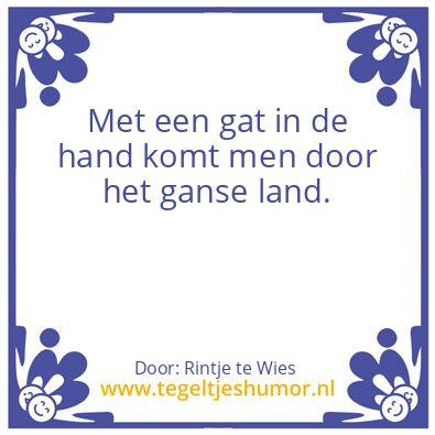 Tegeltje: Nibud