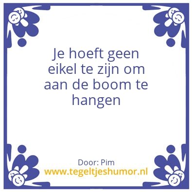 Tegeltje: Ron