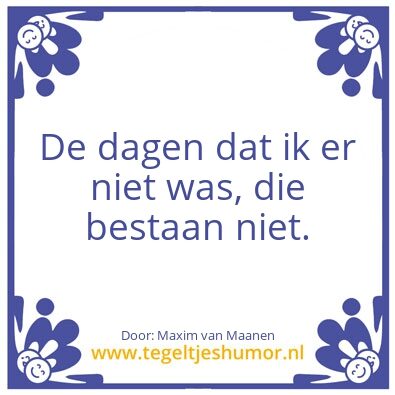 Tegeltje: Maxim