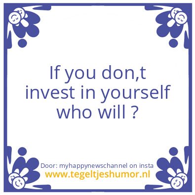 Tegeltje: Your Actions..