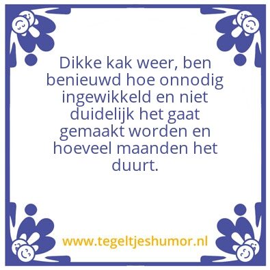 Tegeltje: Aa