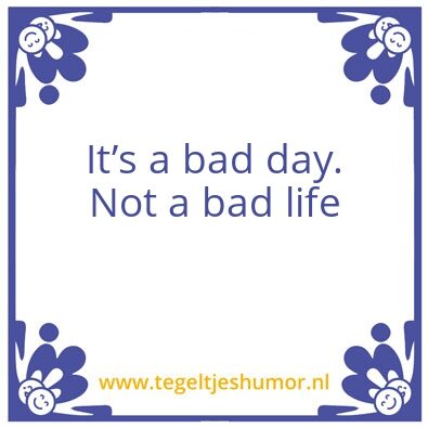 Tegeltje: Bad