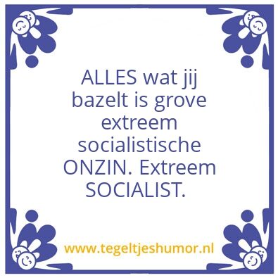 Tegeltje: Test