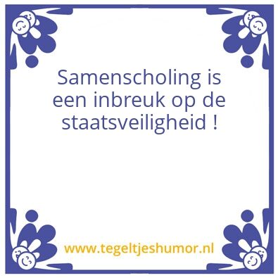 Tegeltje: Samen