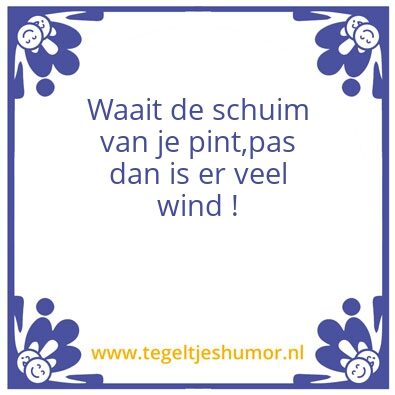 Tegeltje: Storm