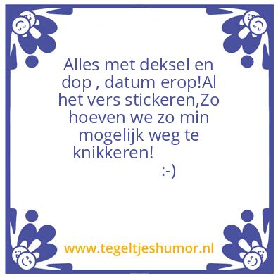 Tegeltje: LC