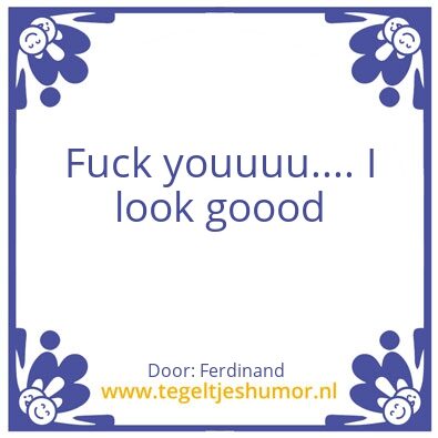 Tegeltje: Tja