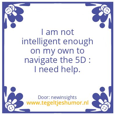 Tegeltje: “5D”