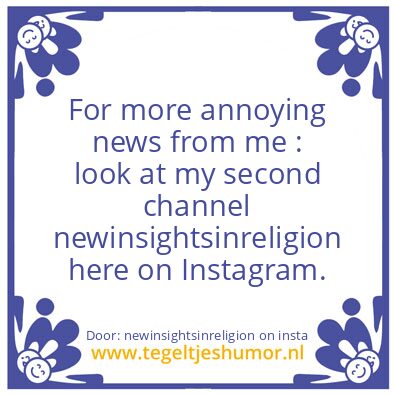 Tegeltje: Aware..