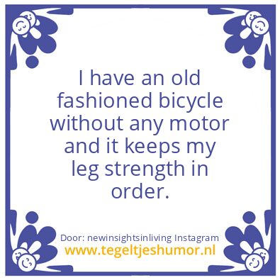 Tegeltje: the remarks on my tiles