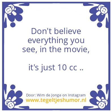 Tegeltje: Remember !