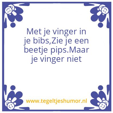 Tegeltje: Bips