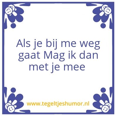 Tegeltje: Echte liefde