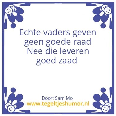 Tegeltje: Mannen