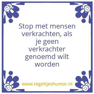 Tegeltje: hai