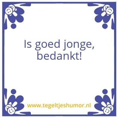 Tegeltje: B