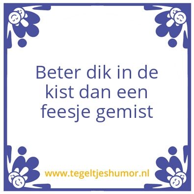 Tegeltje: Eten