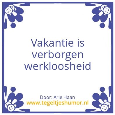 Tegeltje: Aj