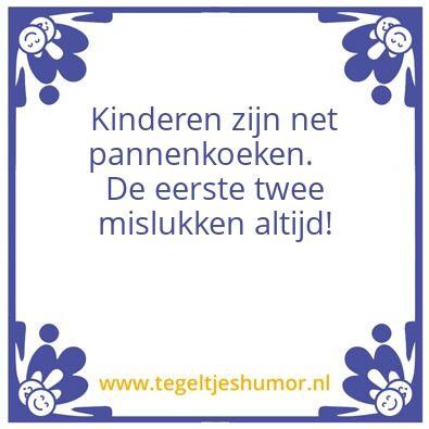 Tegeltje: Pannenkoek