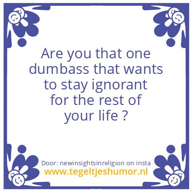 Tegeltje: Warning ! Warning ! Warning !