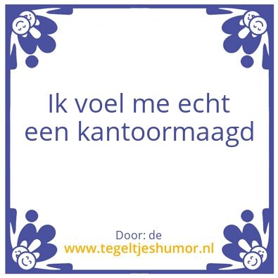 Tegeltje: yee