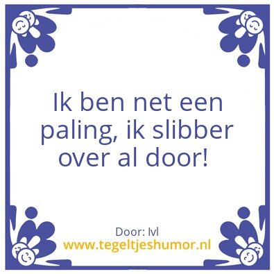 Tegeltje: Vis