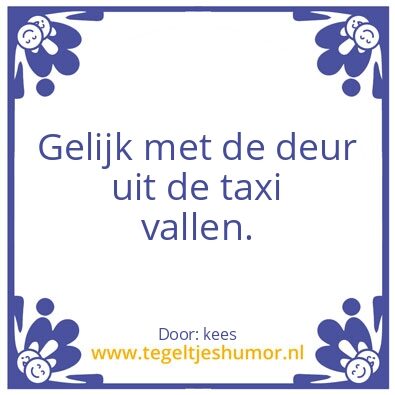 Tegeltje: peter