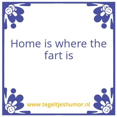 Tegeltje: Home