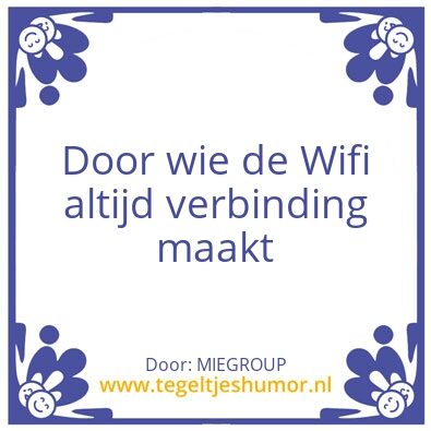 Tegeltje: MIEGROUP
