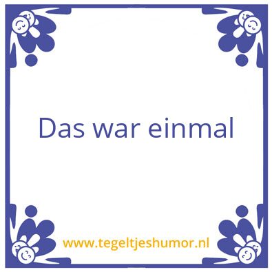 Tegeltje: DWE