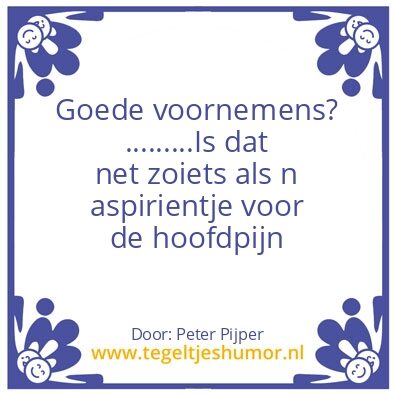 Tegeltje: 2017