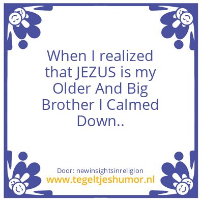 Tegeltje: Jesus 2