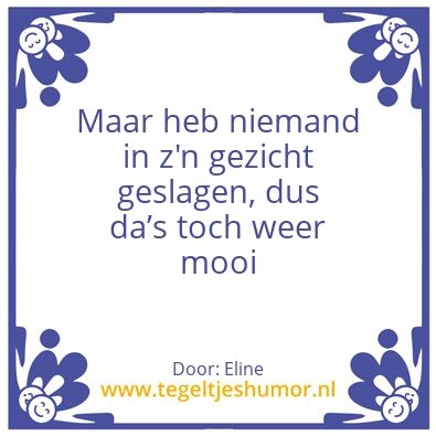 Tegeltje: Eline