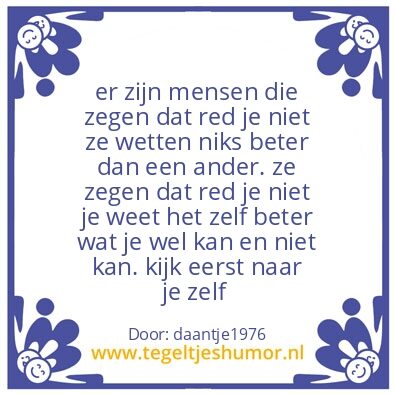 Tegeltje: daan