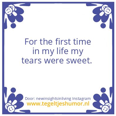 Tegeltje: the remarks on my tiles